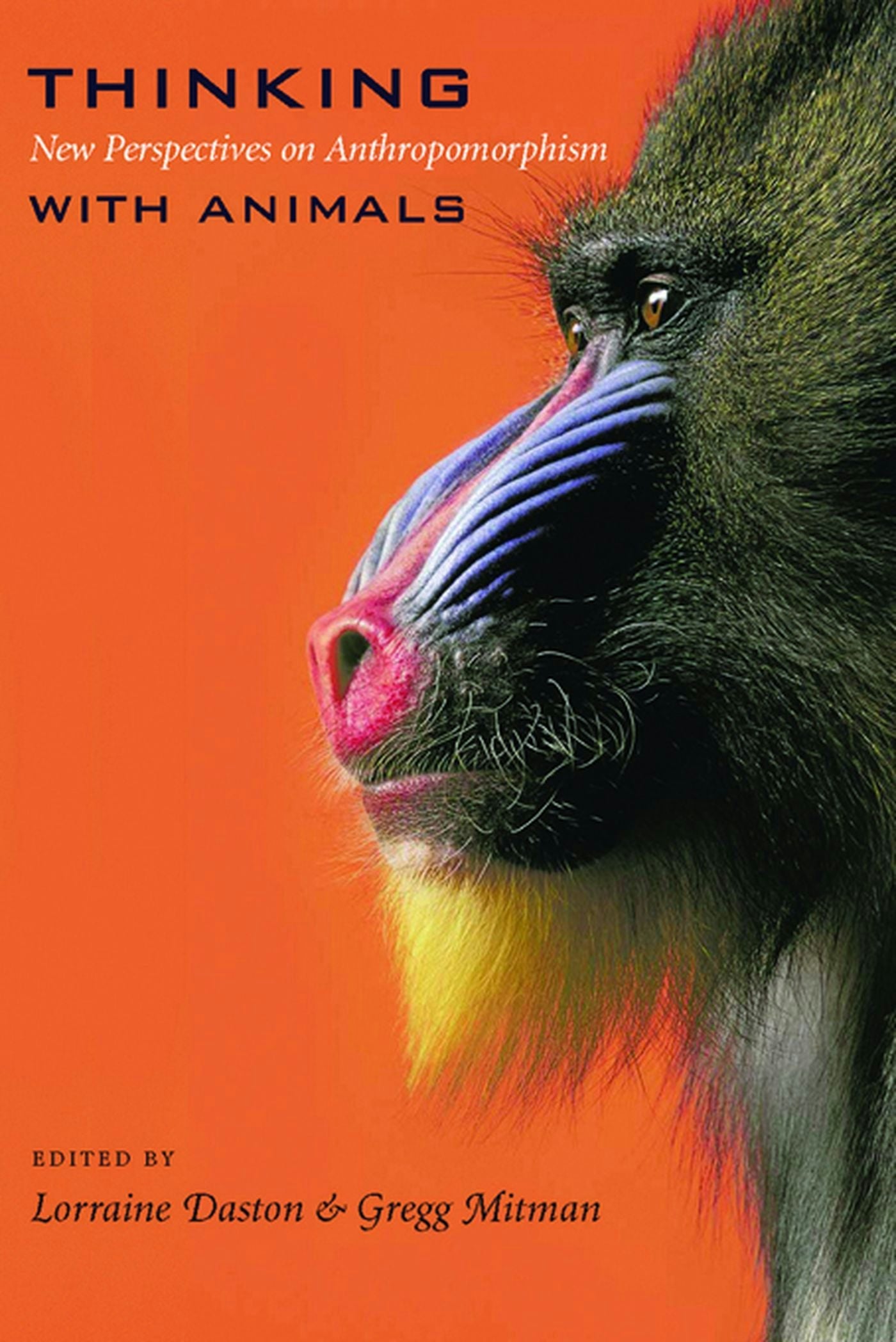 Book cover image for Thinking with Animals ISBN: 9780231130394